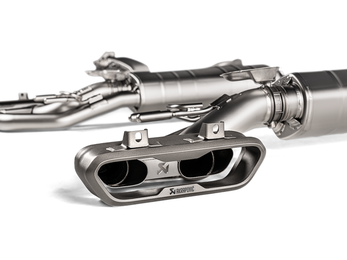 Akrapovic Evolution Titanium Exhaust Mercedes G500 G550 AMG G63 W463A