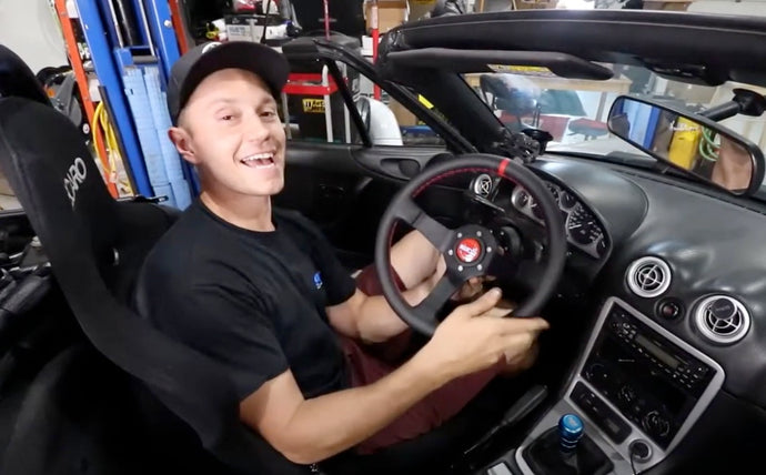 Speed Academy Installs a Sparco Champion Steering Wheel from Redline360