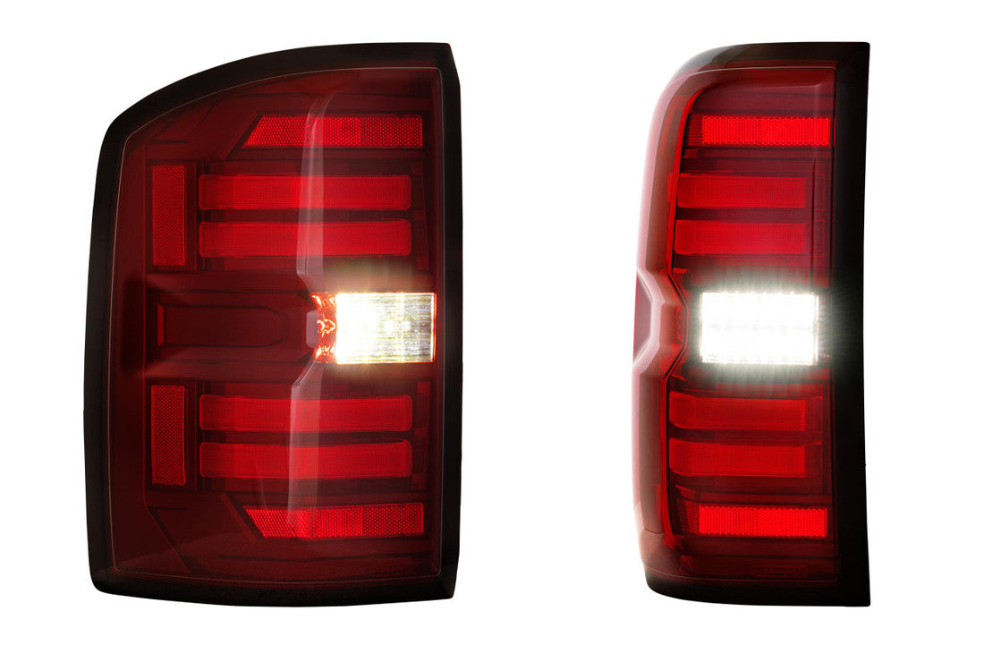 Morimoto Tail Lights GMC Sierra 3500HD (20142019) XB LED w/ Smoked or
