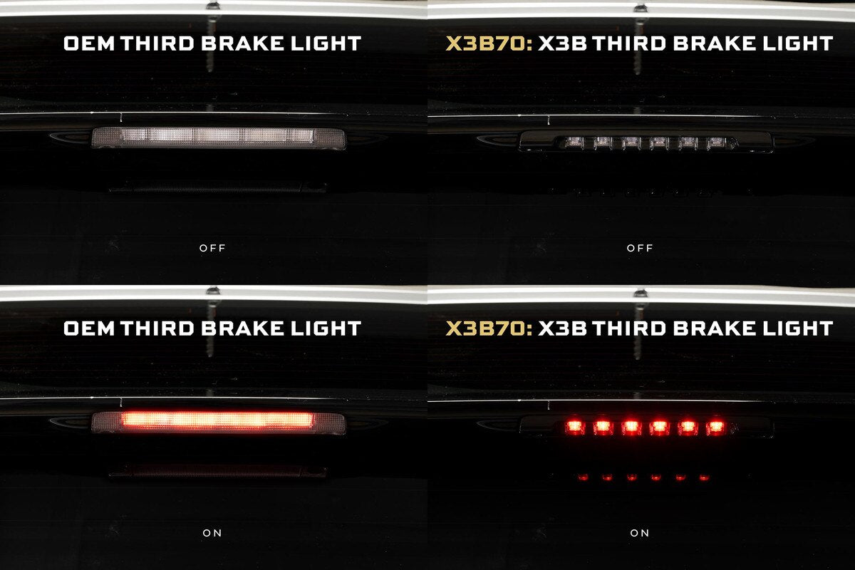 Morimoto LED Third Brake Light for Toyota Prius (2010-2015) X3B 3D Red