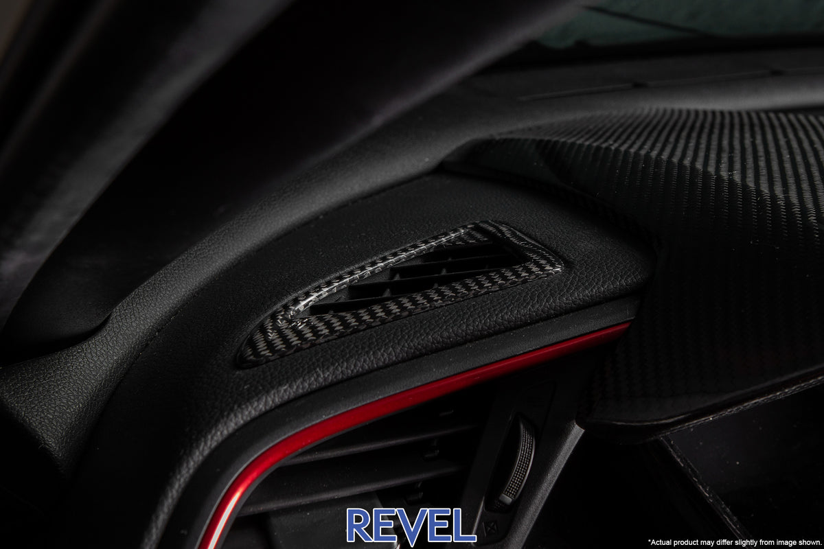 Revel GT Dry Carbon 2016-2018 Honda Civic Window Switch Panel (FL, FR, RL, RR) 4 Pieces
