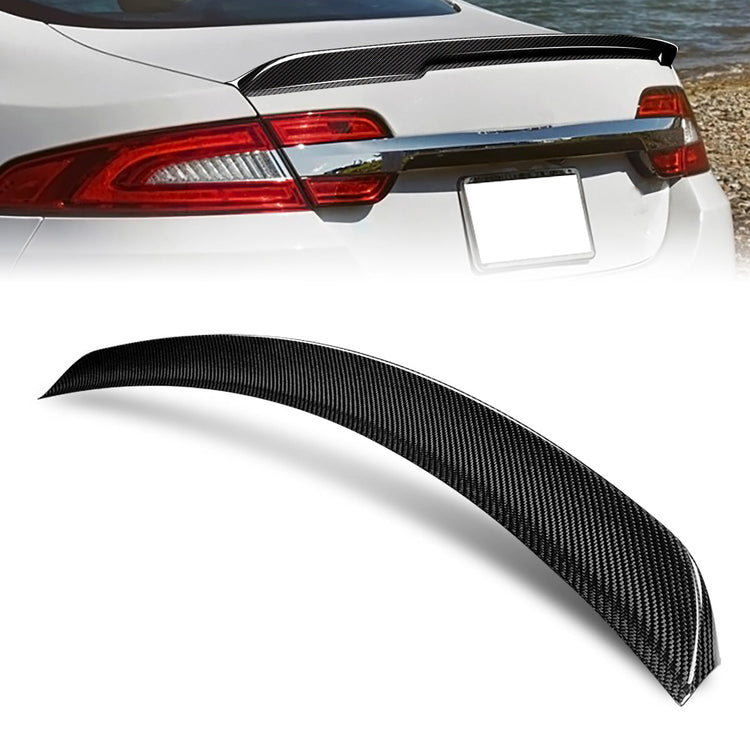 DNA Spolier Jaguar XF (2009-2015) Rear Trunk Lid Spoiler OE-Style - Carbon  Fiber