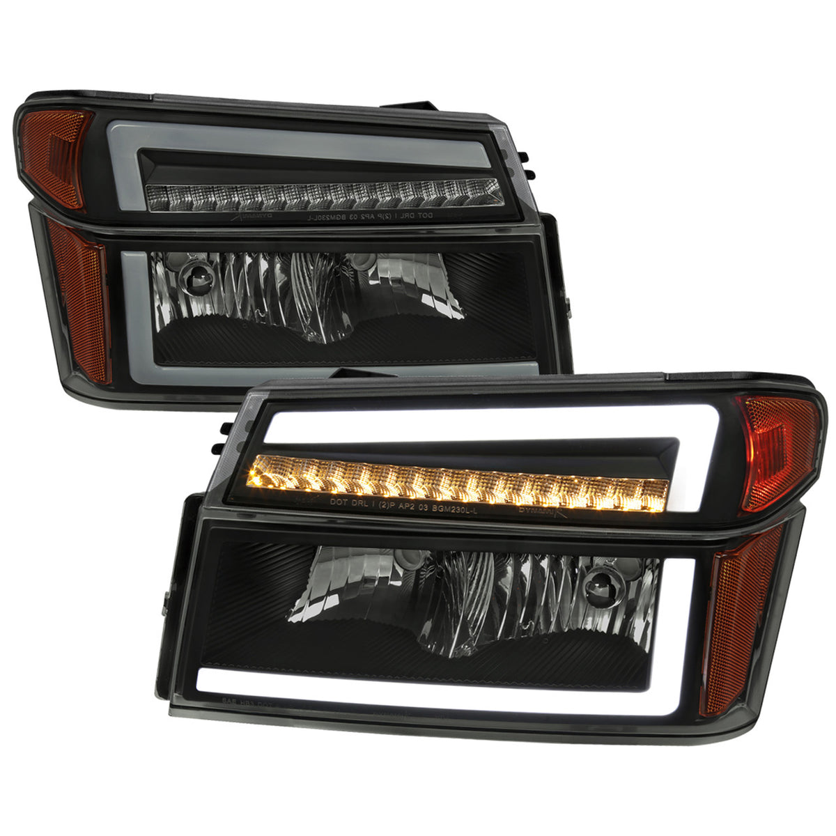 Spec-D OEM Replacement Headlights Colorado / Canyon (04-12) Sequential