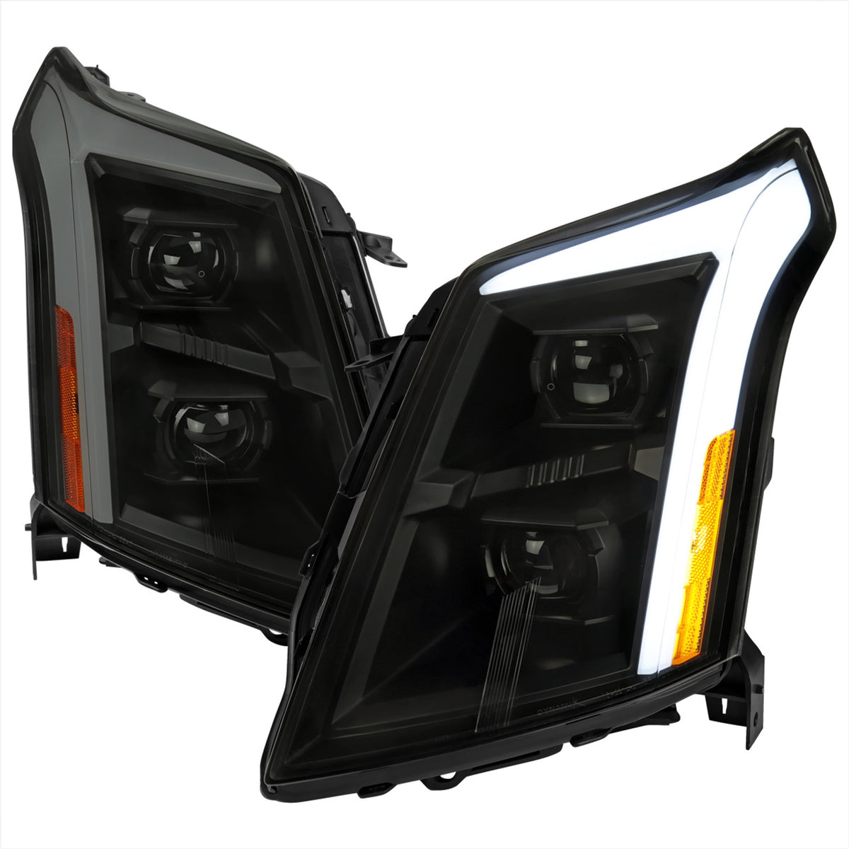 Spec-D Projector FULL LED Headlights Cadillac SRX (10-16) w/ Switchbac