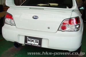 HKS Exhaust Subaru WRX STi Sedan (2004-2007) Super Turbo Catback - 31029-AF001