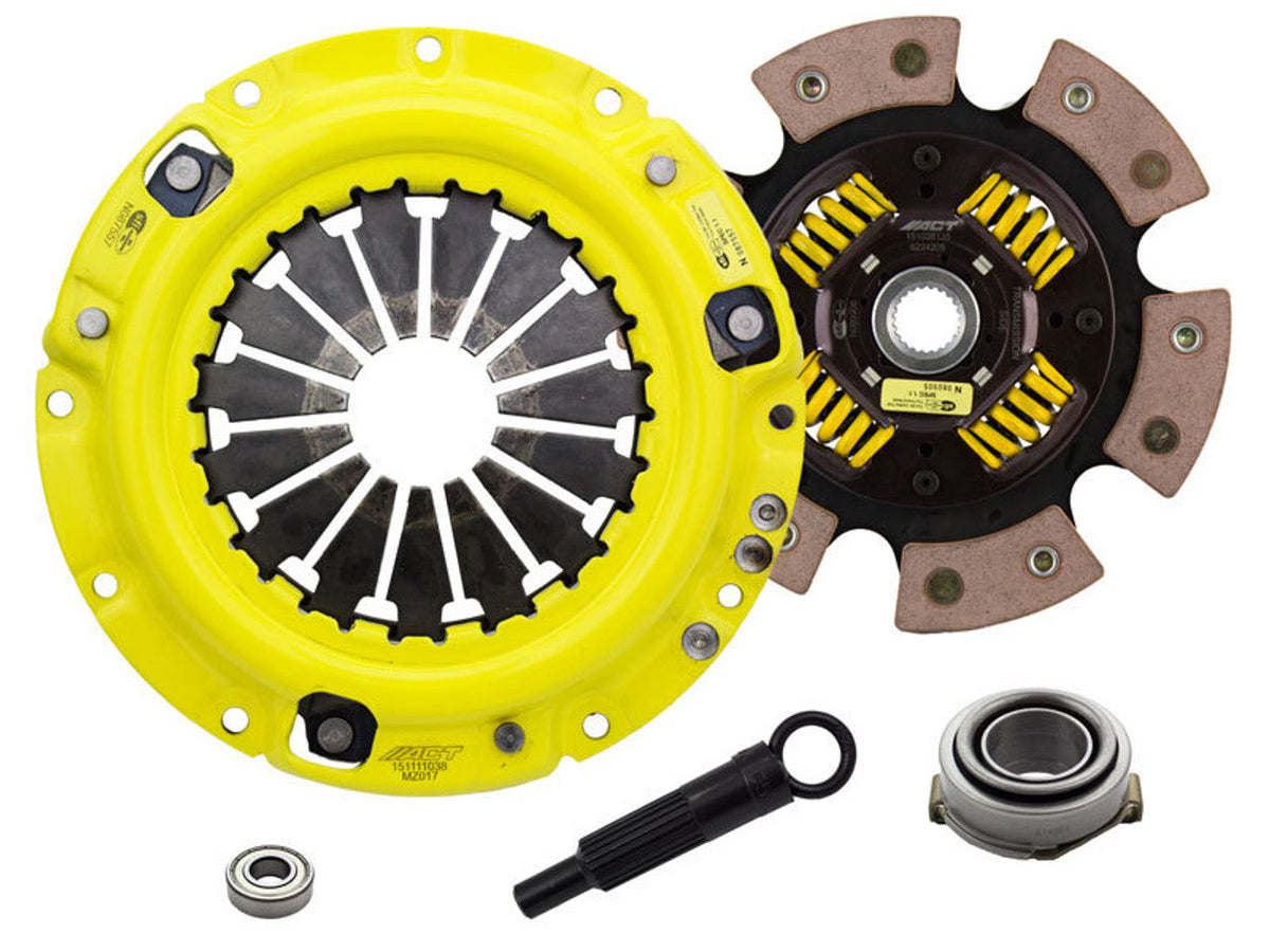 Action Clutch Stage 2 Clutch Kit (1SC) for Mazda 626 1993-2002 2.0L DOHC (FS-DE) (ACR-0850) main image 0