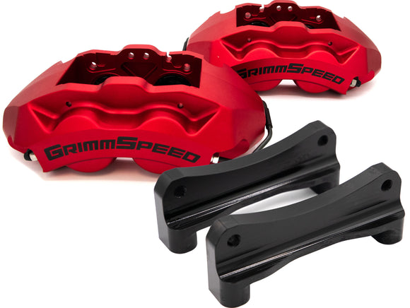 GrimmSpeed Brake Caliper Kit for Subaru WRX / WRX STi (2002-2021) 340m
