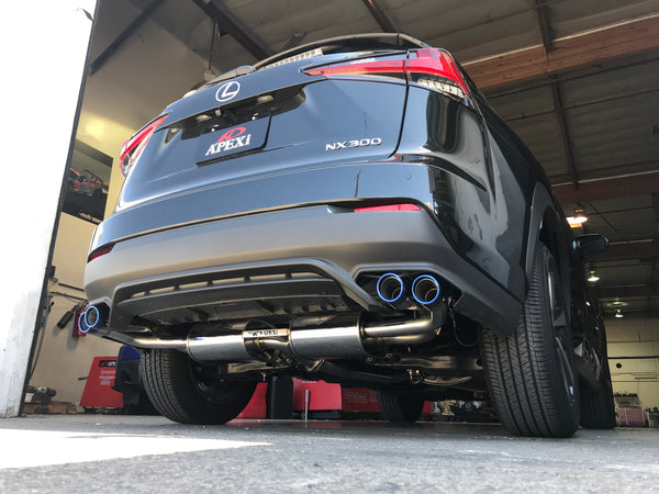 APEXi N1 Evolution-X Exhaust Lexus NX300 Turbo (18-21) Axleback- Evolu