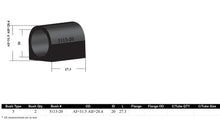 Load image into Gallery viewer, Whiteline Sway Bar Mount Bushing Kit Mini Clubman R55 - R59 (2006-2015) [20mm] Rear - KSK077-20 Alternate Image