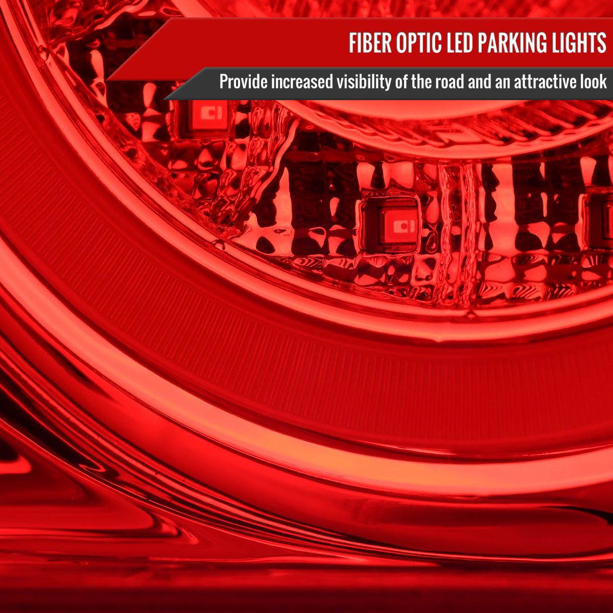 Spec-D Tail Lights Nissan 180SX RS13 (1991-1998) LED Lightbar TI Chrom