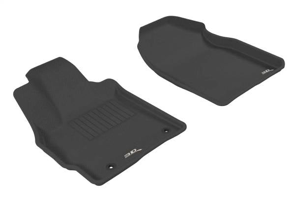 3D MAXpider 2016-2019 Mazda CX-9 Kagu 1st Row Floormat - Black main image 1