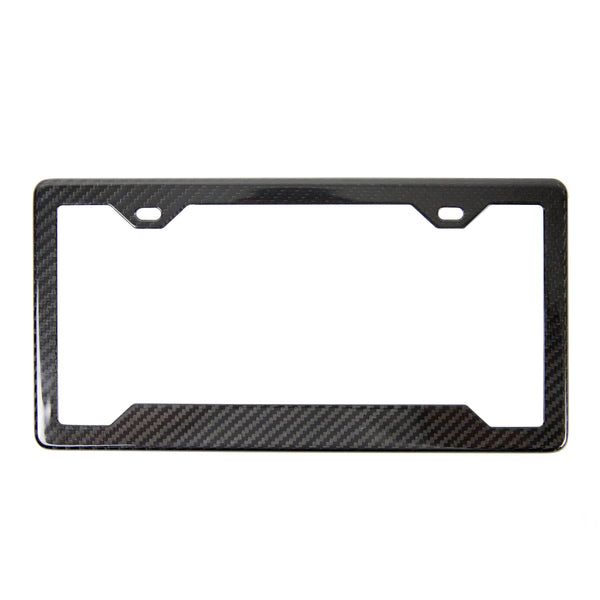 APR Carbon Fiber License Plate Double Sided main image 0