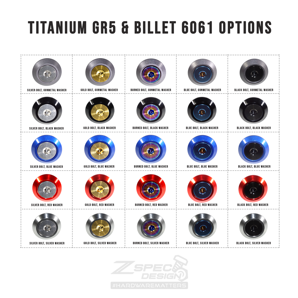 ZSPEC Stage-2 Engine Hardware Kit (Titanium & Billet) Nissan Skyline R