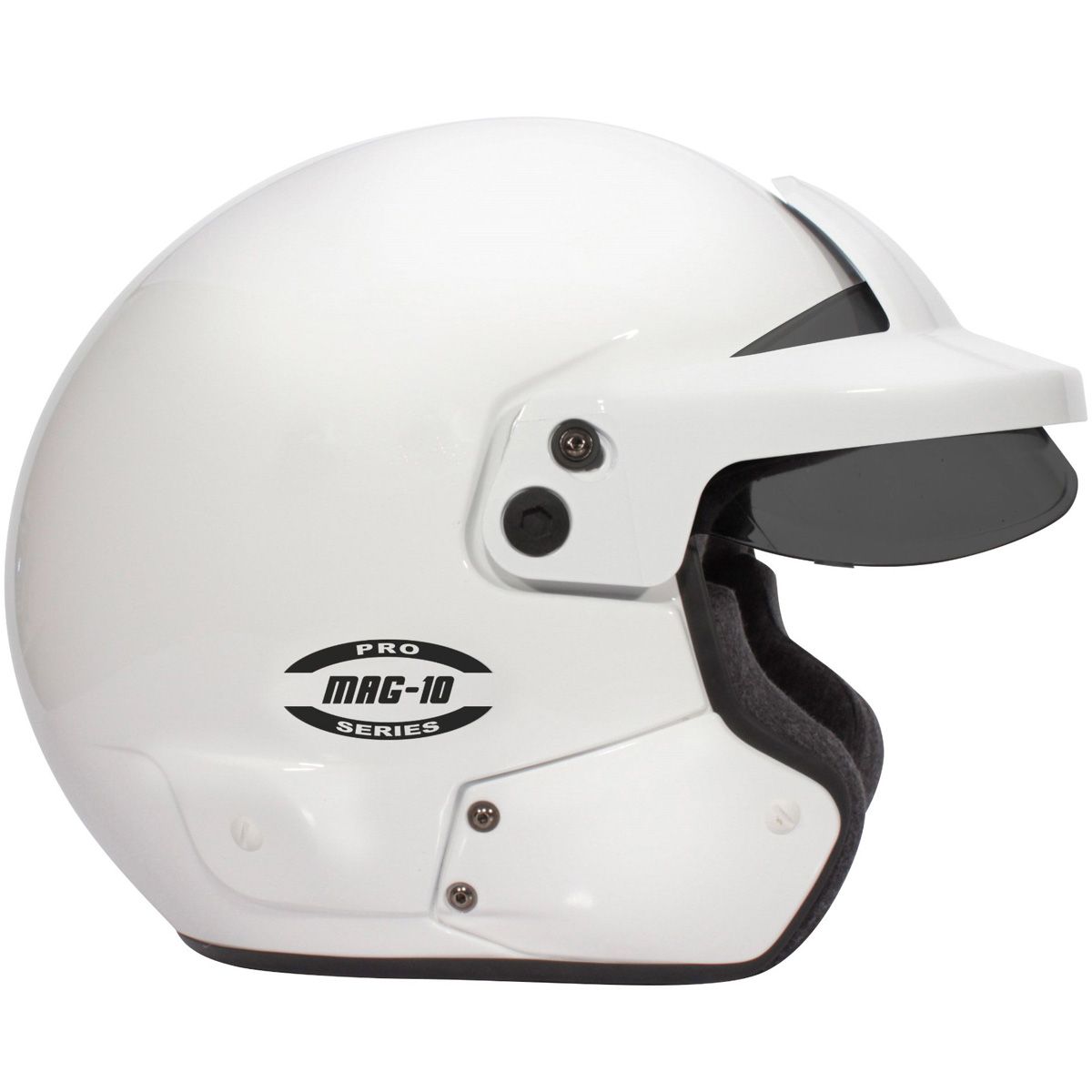 Bell Racing MAG-10 Pro Helmet [FIA8859-2015 & SNELL SA2020] White Fini