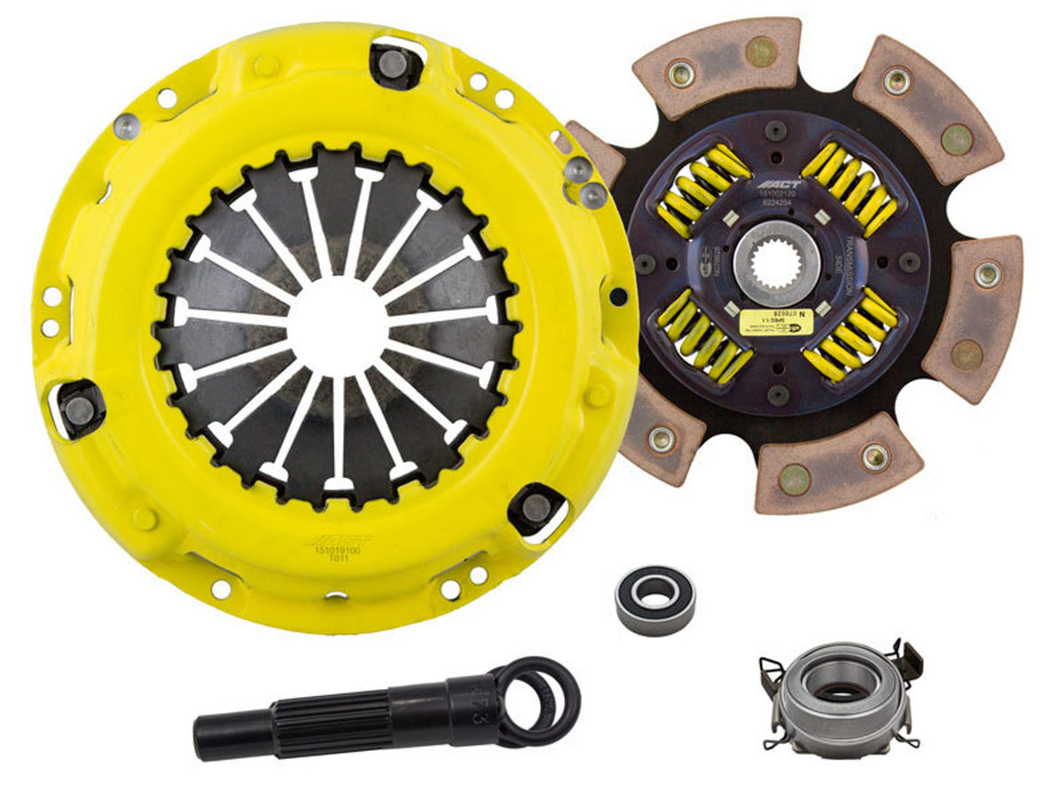 ACT Heavy Duty Race Sprung 4 Pad Clutch Kit | Toyota Corolla (91-92) (TL3-HDG4) main image 0