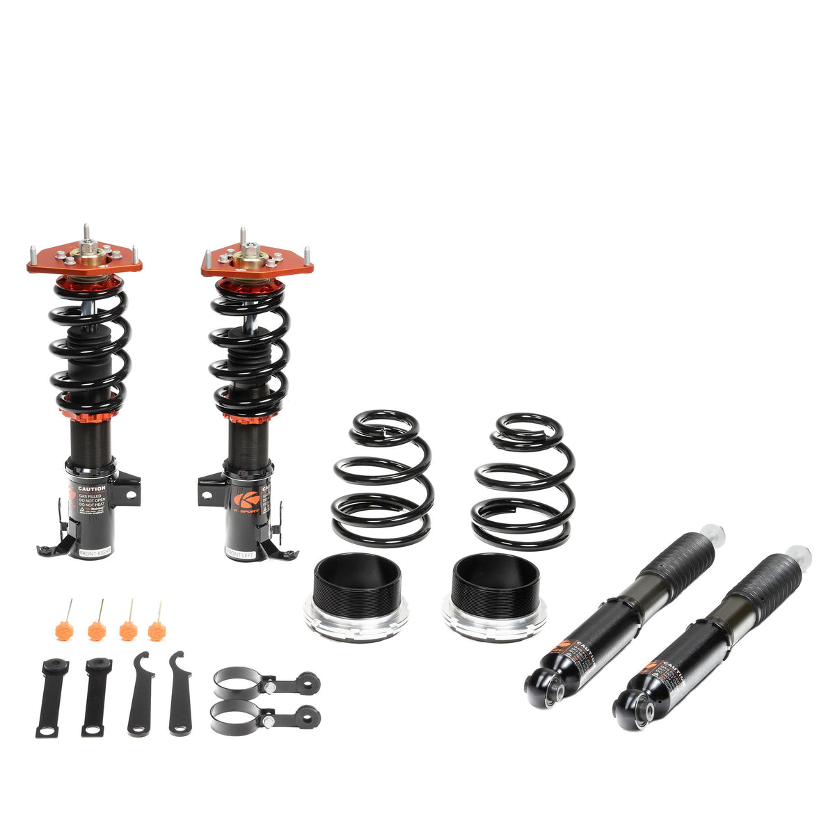 KSport Kontrol Sport Coilovers BMW 740i / 740il E38 (95-01) w/ Front C