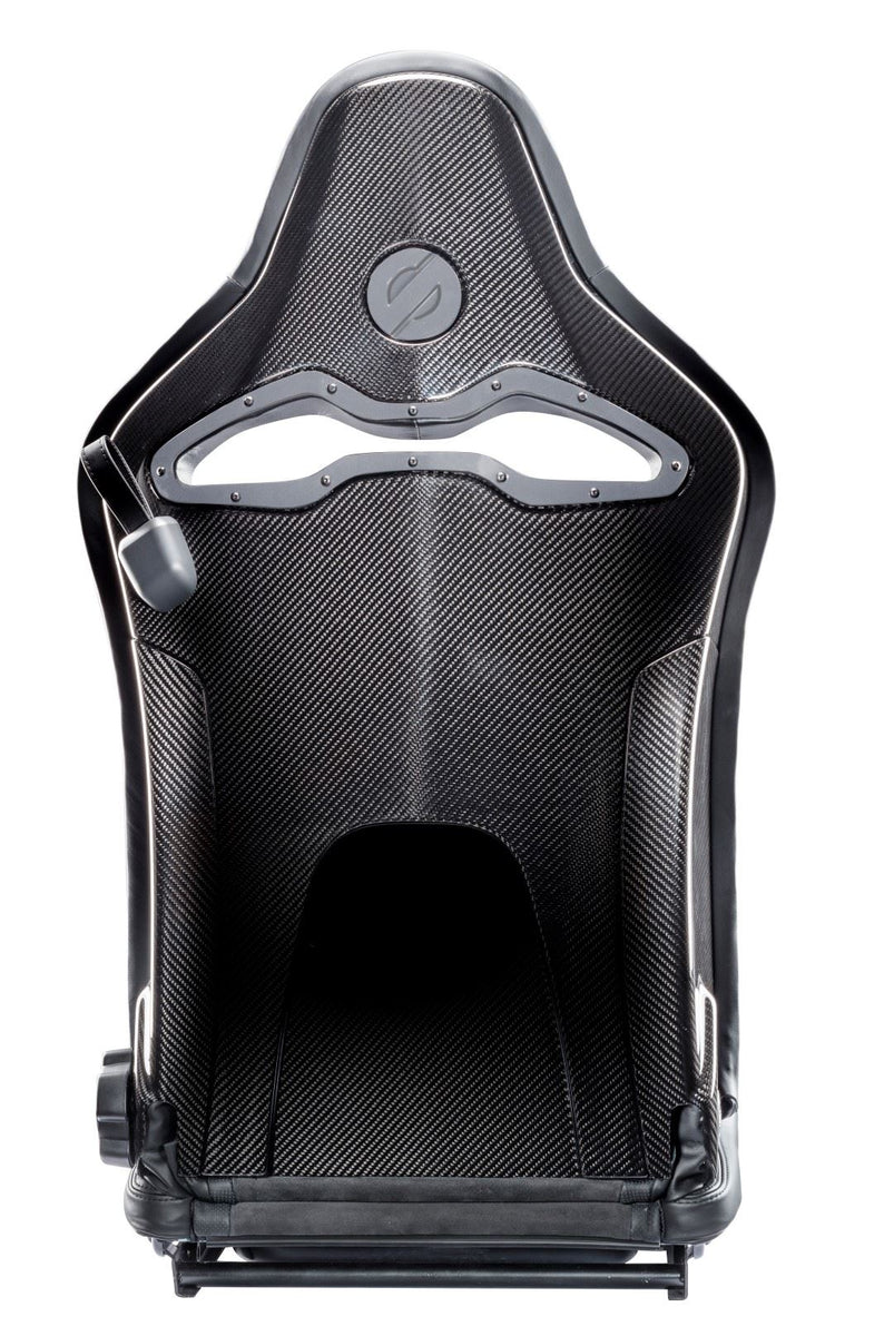 Sparco Street SPX Seats in Carbon Fiber, Leather, & Alcantara (00974ZNRSX/00974ZNRDX)