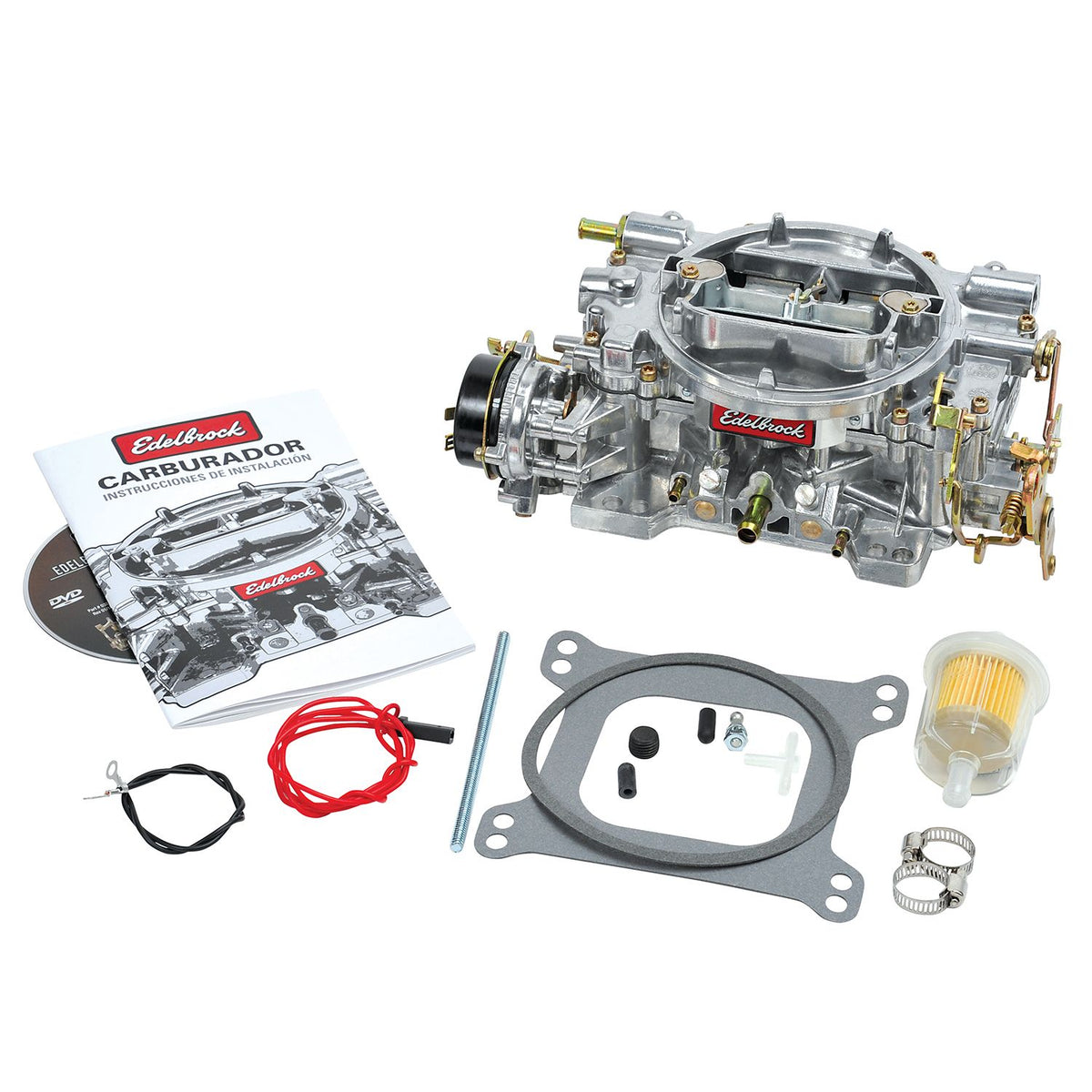 Edelbrock Performer Carburetor 1403 (500 CFM, Electric Choke, Satin) N