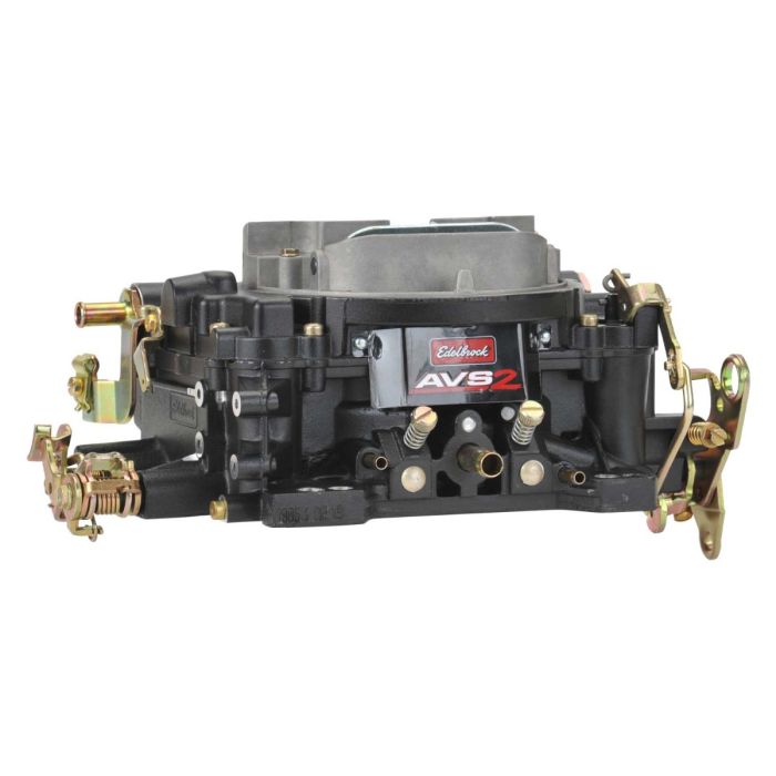 Edelbrock AVS2 Carburetor 19053 (650 CFM, Manual Choke, Black Powder C