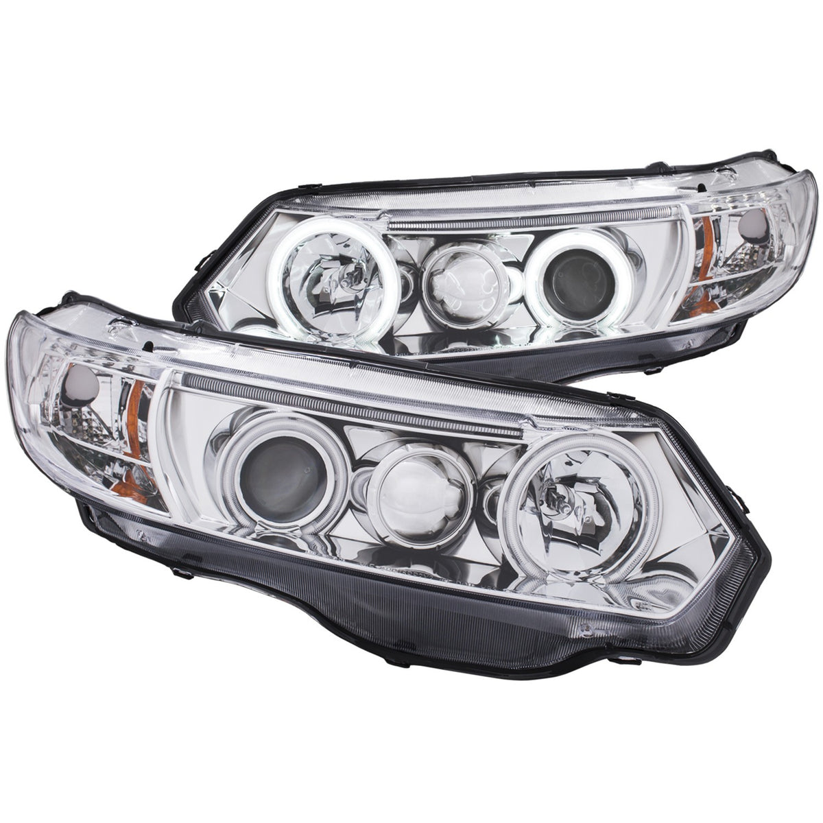 Anzo Projector Headlights Honda Civic Coupe (06-11) [w  Smd Led Halo 