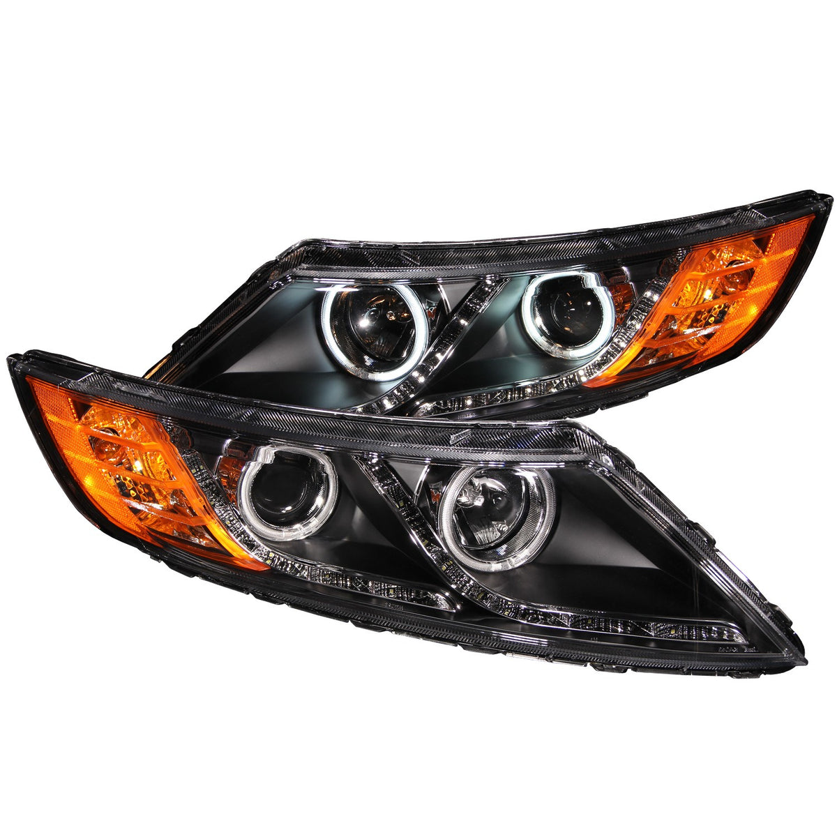 For 11-13 Optima OE Style Projector Headlights/Lamps Smoked
