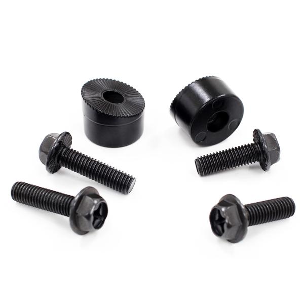 4-Pack M8 Torx Screws For Jeep Wrangler JK (2007-2018) - Black, By Xprite