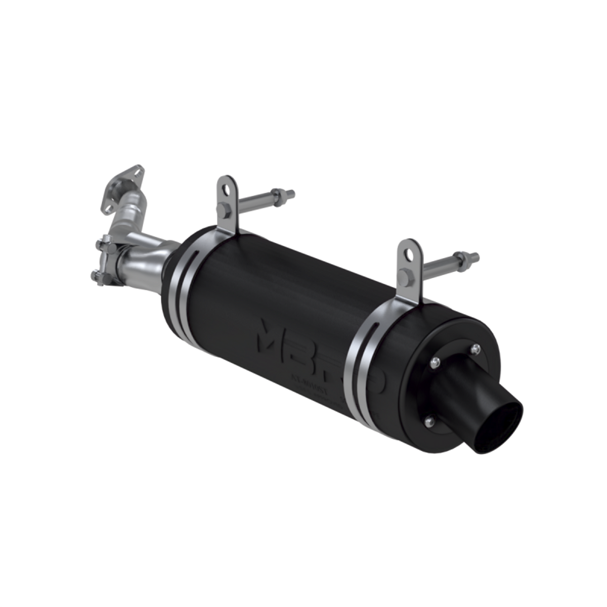 MBRP ATV Slipon Exhaust Kawasaki KVF 650i Brute Force (0613) 750i Br