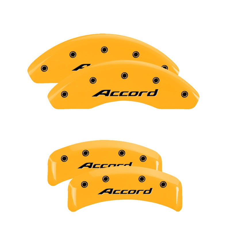 MGP Brake Caliper Covers Honda Accord LX (20082012) Red / Yellow / Bl Redline360