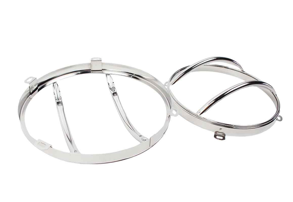 Kentrol Headlight Guards Jeep Wrangler JK (20072018) Euro Type Poli