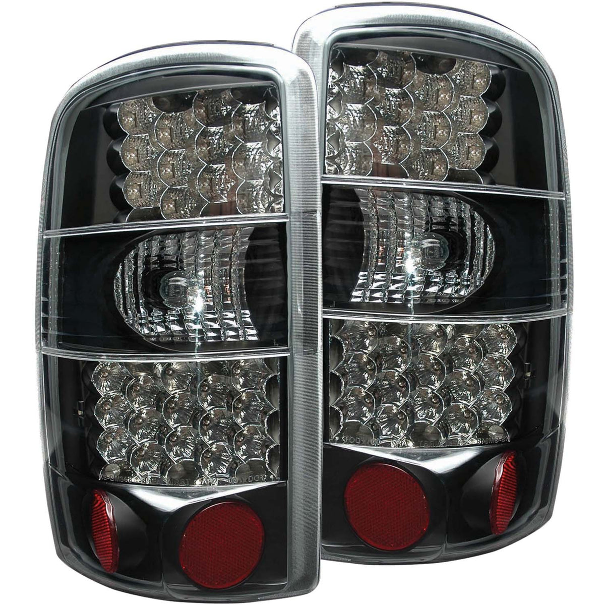 ANZO LED Taillight Assembly Black | Chevrolet Suburban (00-06) (311003)
