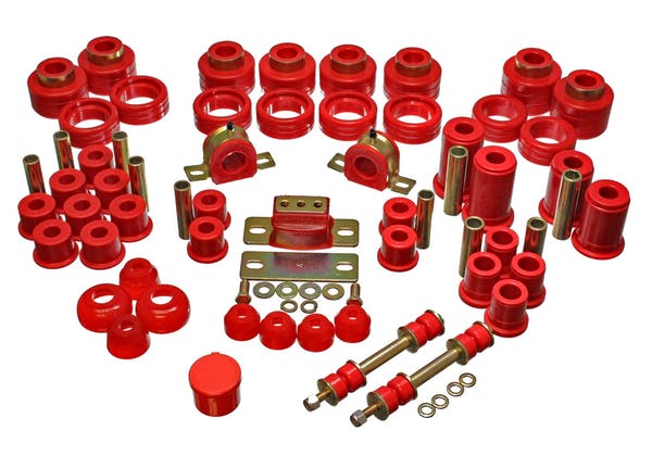 Energy Suspension 73-80 Chevrolet / GMC 2WD 1/2 Ton Pickup Black Hyper-flex Master Bushing Set