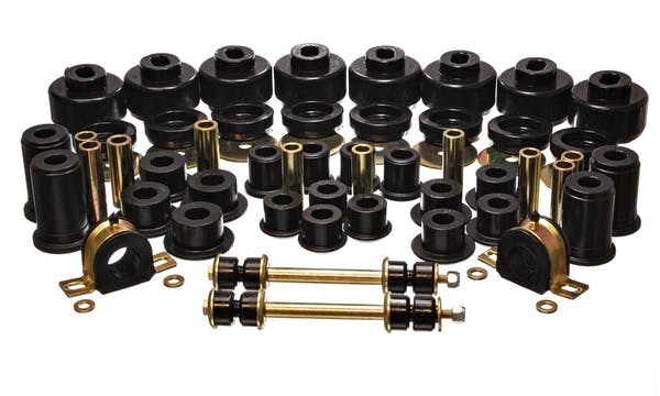 Energy Suspension 63-82 Chevrolet Corvette Black Hyper-flex Master Bushing Set