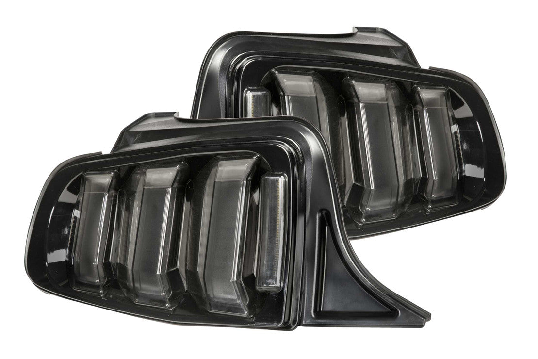 Smoked Black Tail Light Cover Trim – 2pc For Ford Mustang 2010-2014 – SAVADICAR