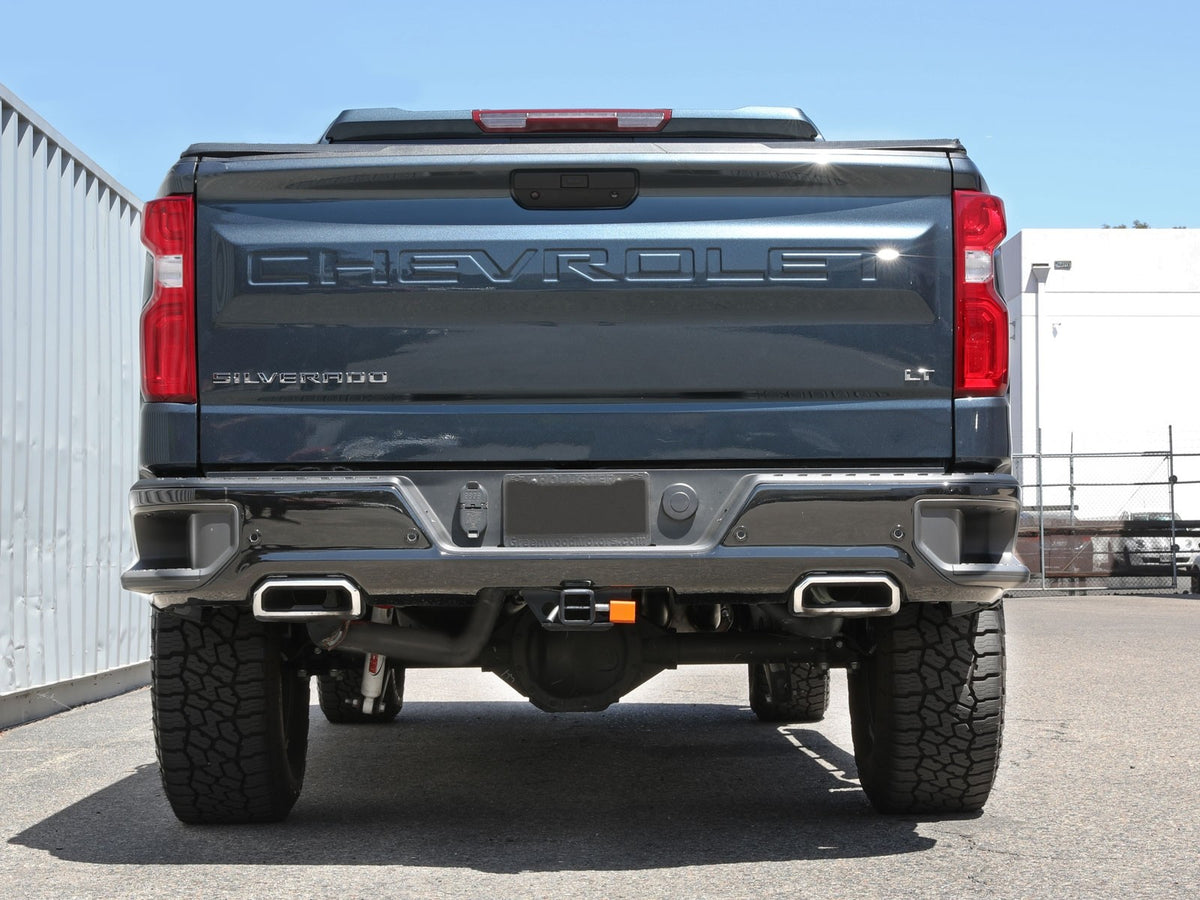 aFe 3in SS Cat-Back Exhaust GM Silverado/Sierra 1500 (09-19) (49-44112-B) main image 1