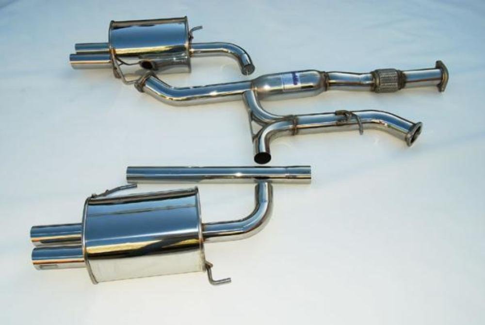 Invidia Q300 Exhaust Subaru Legacy GT (05-09) Catback w/ Quad Polished