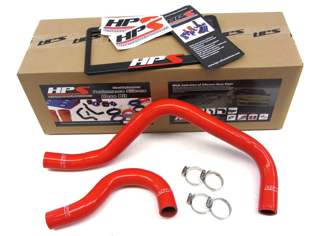 HPS Silicone Radiator Hoses Acura Integra B18 B20 (9093) Red / Blue