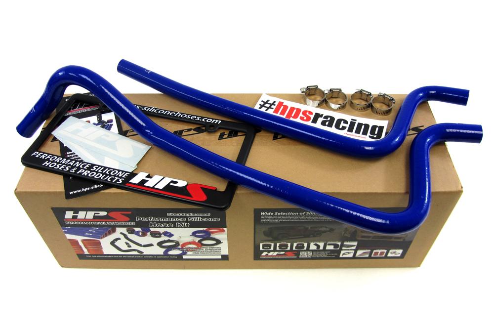 HPS Silicone Heater Hoses Jeep Wrangler TJ 4.0L LHD (0206) Red / Blue
