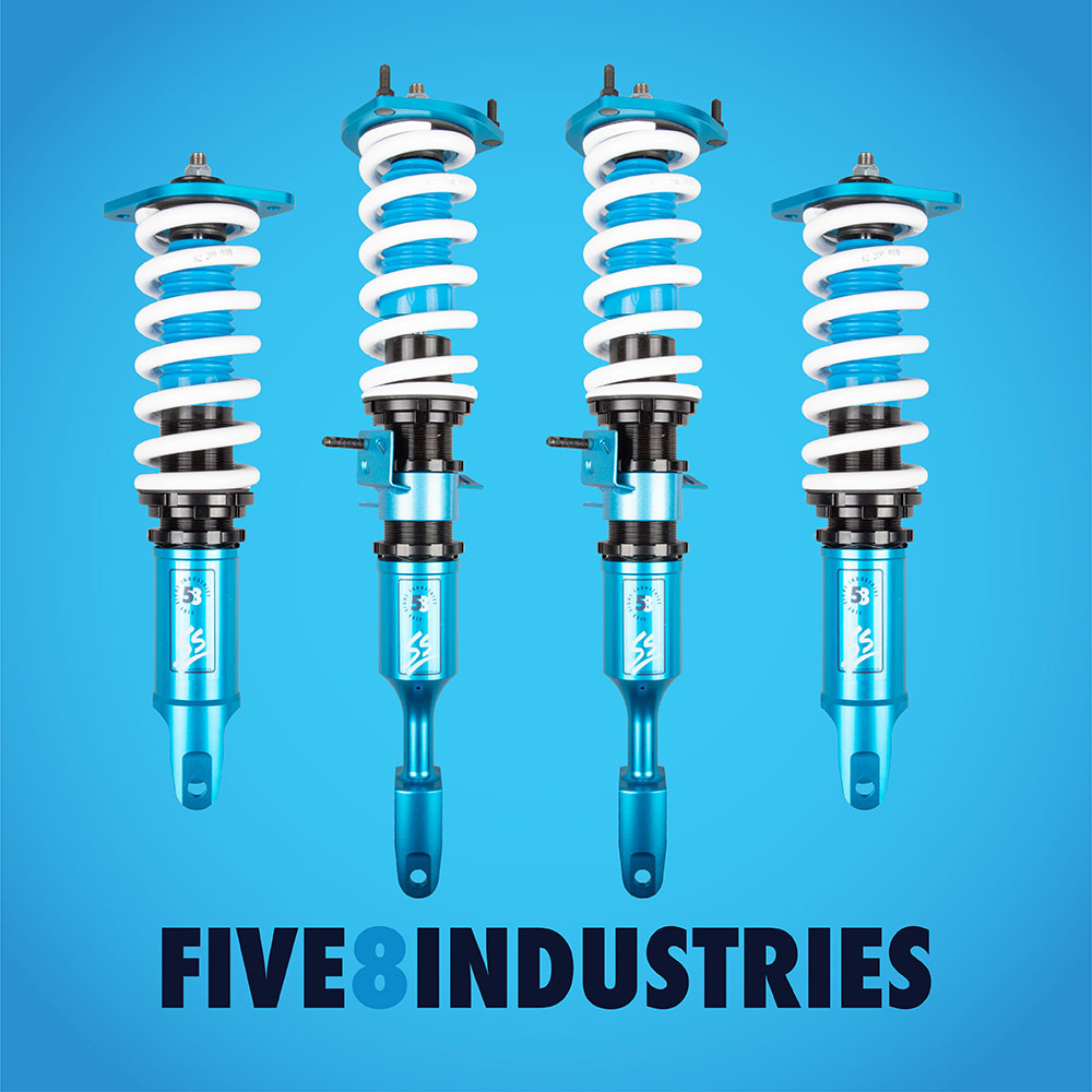 FIVE8 Coilovers Nissan 350Z (03-08) True Rear [SS Sport] 58-Z33SS