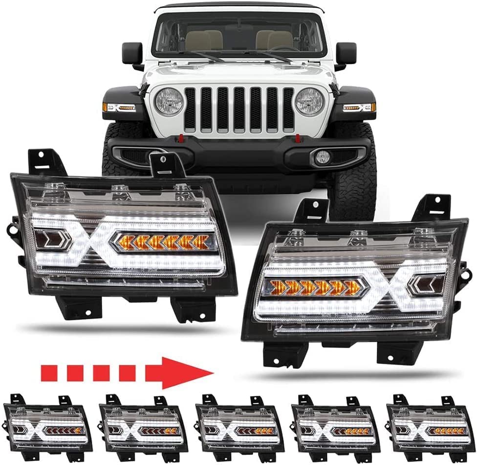 Winjet Renegade Turn Signal Lights Jeep Wrangler JL / Gladiator