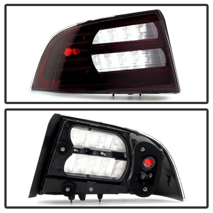 Xtune Tail Lights Acura TL (2004-2008) [OEM Style] Red or Red