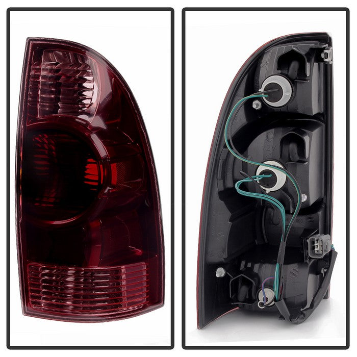 Xtune Tail Lights Toyota Tacoma (2005-2008) [OEM Style] Red or Red Smoked  Lens