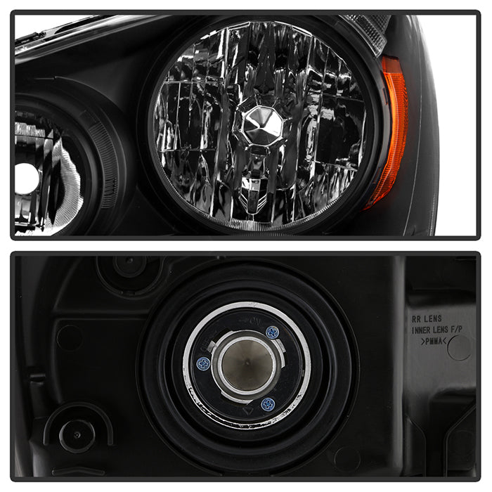 Xtune Headlights Honda Odyssey (0510) [OEM Style] Black w/ Amber Turn Redline360