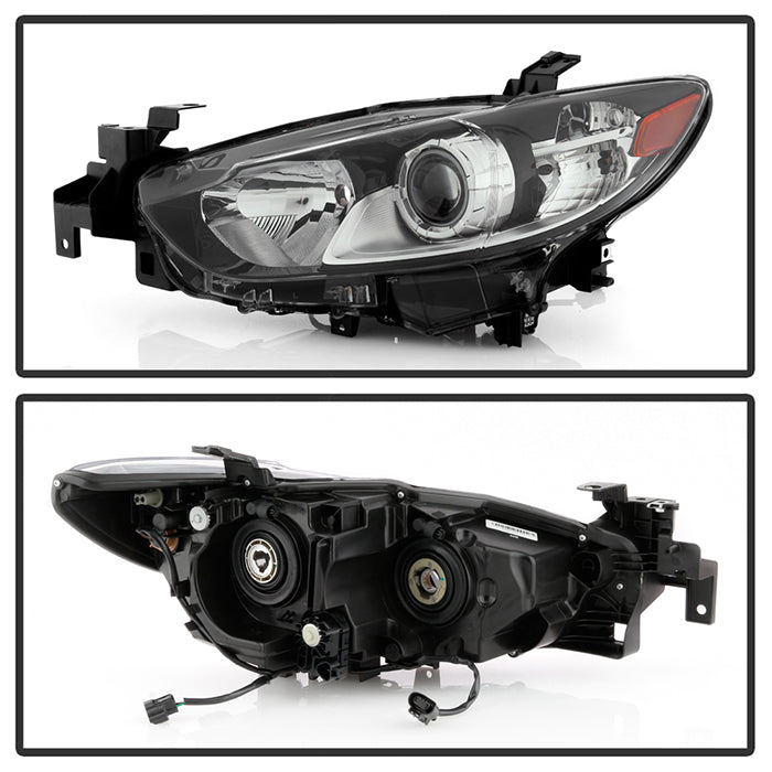 Xtune Projector Headlights Mazda 6 Sedan (1417) [OEM Style Halogen