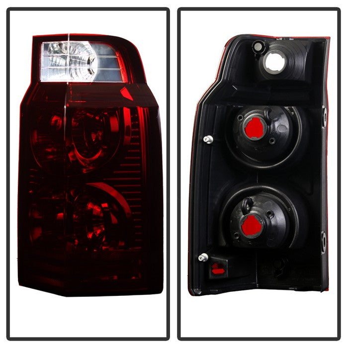Xtune Tail Lights Jeep Commander (20062010) [OEM Style] Red or Red Sm Redline360