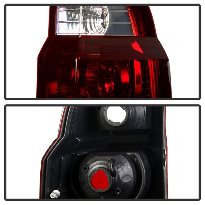 Xtune Tail Lights Jeep Commander (20062010) [OEM Style] Red or Red Sm Redline360