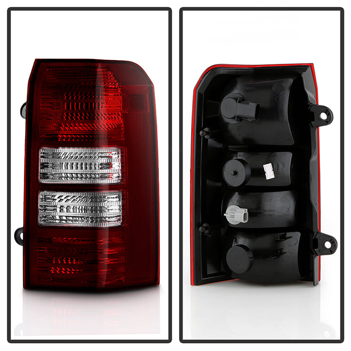 Xtune Tail Lights Jeep Patriot (20082013) [OEM Style] Red Smoked