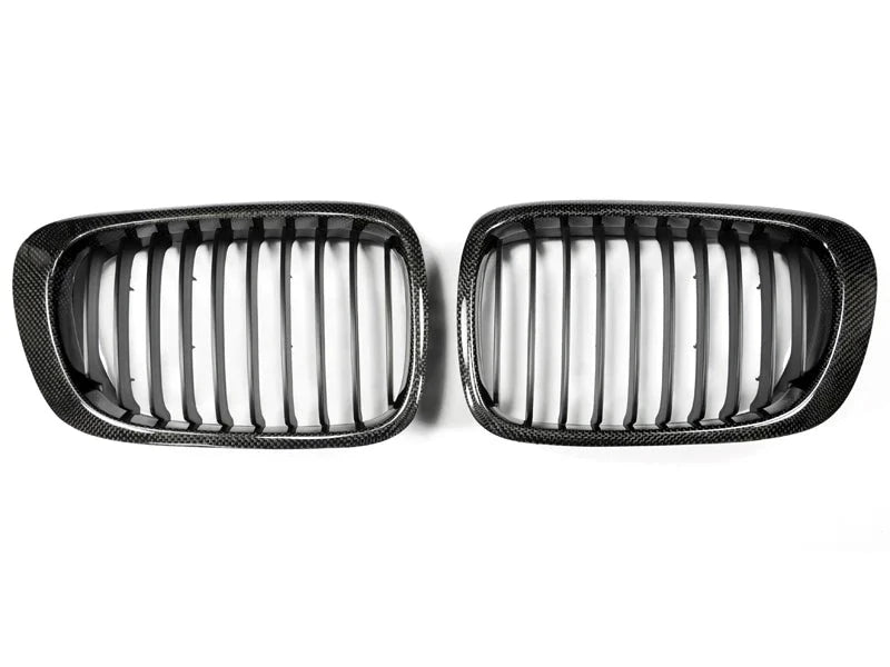 AutoTecknic Gloss Black Front Grille Set - E46 3-Series Coupe Pre-Facelift | M3 main image 1