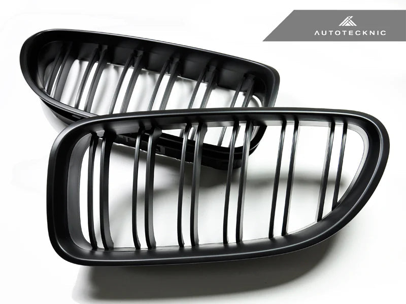 AutoTecknic Stealth Black Front Grille Set - F10 Sedan/ F11 Wagon | 5-Series