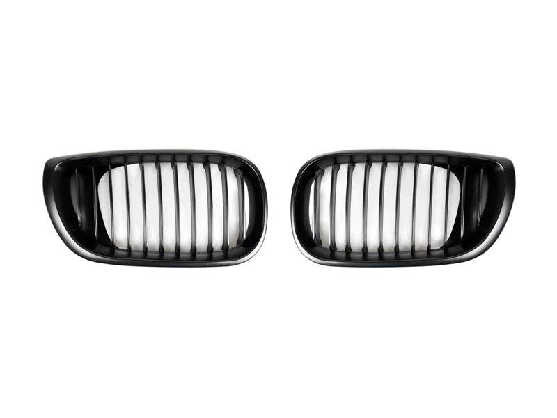 AutoTecknic Stealth Black Front Grille Set - E46 3-Series LCI Sedan (2002-2005)