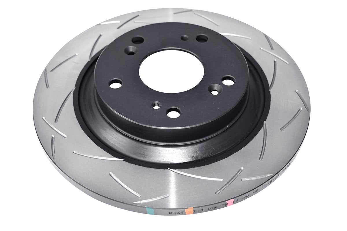 DBA 03-07 350Z / 03-04 G35 w/ Brembo Rear Slotted 4000 Series Rotor main image 0